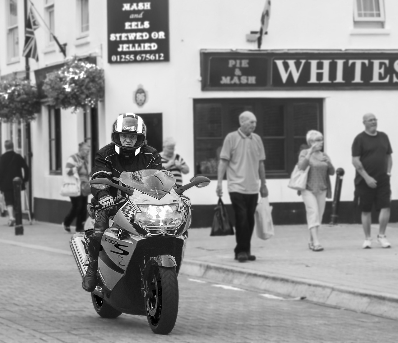 motorbike black and white vehicle free photo