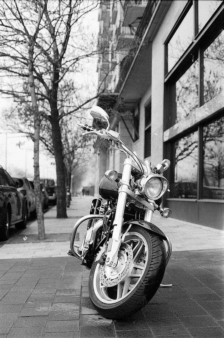 motorbike street outdoor free photo