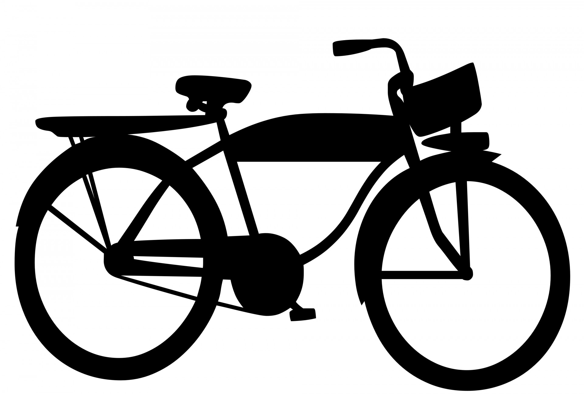 silhouette motor bike free photo