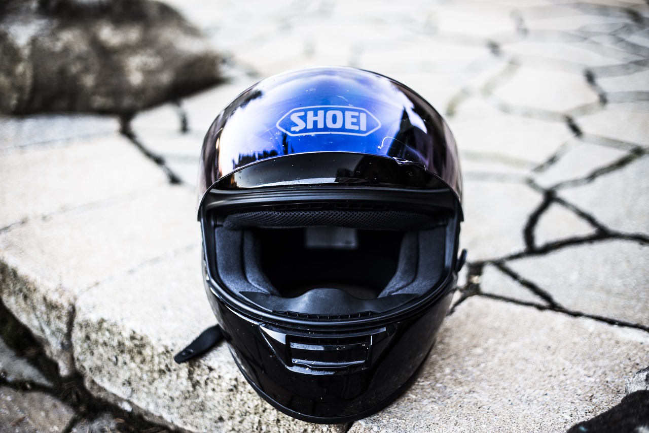 motorbike helmet motorcycle free photo