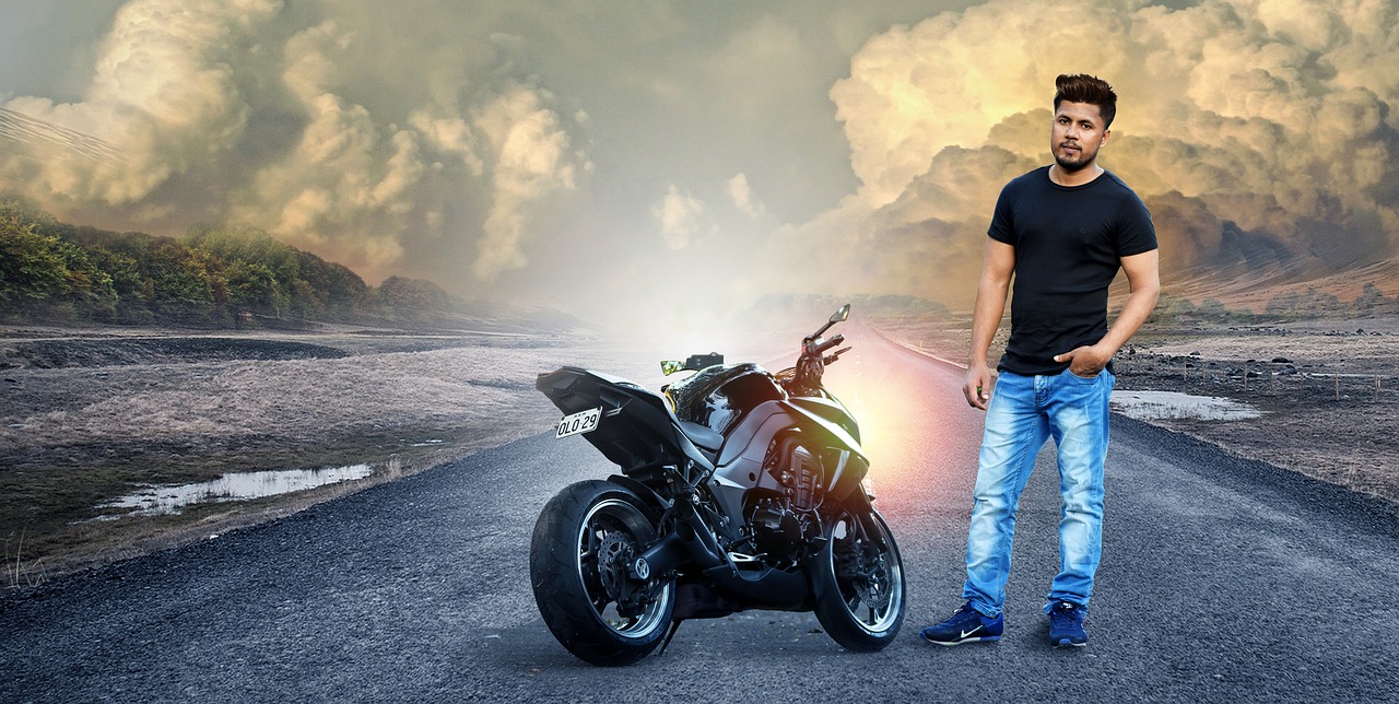 motorbike in dream free photo
