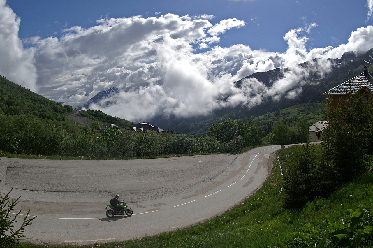 motorbike cruising riding free photo