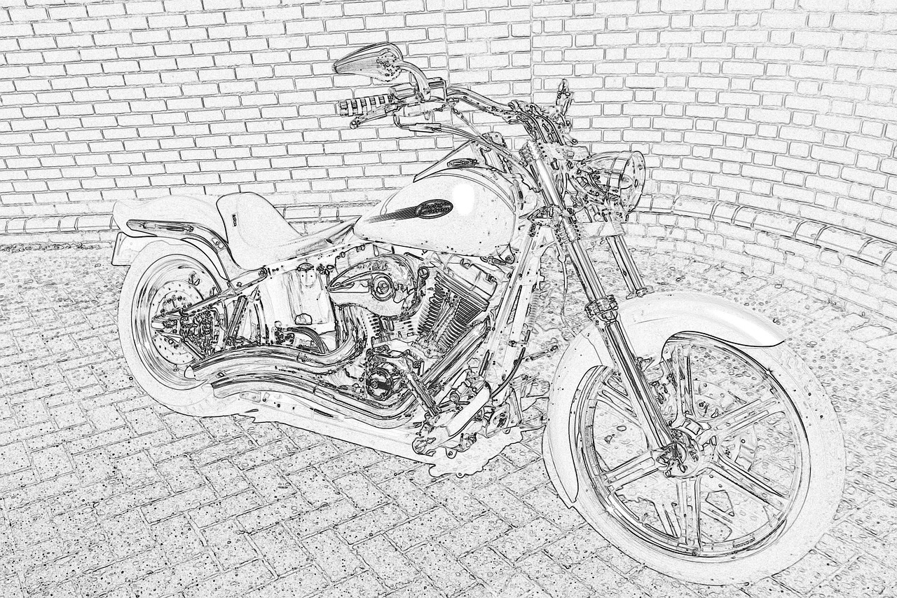 motorbike superbike harley davidson free photo