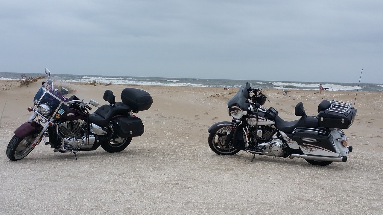 motorcycle beach cruiser free photo