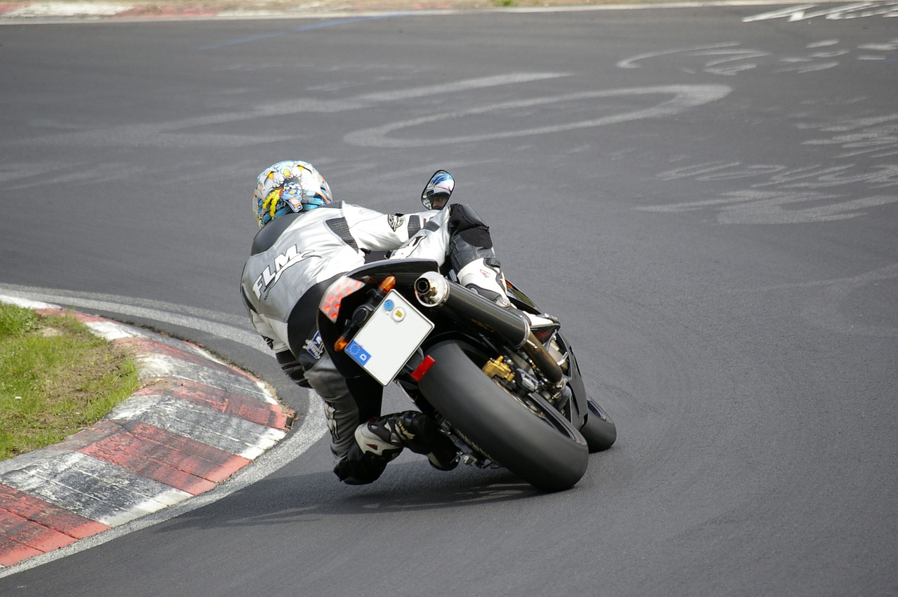 motorcycle rear nordschleife free photo
