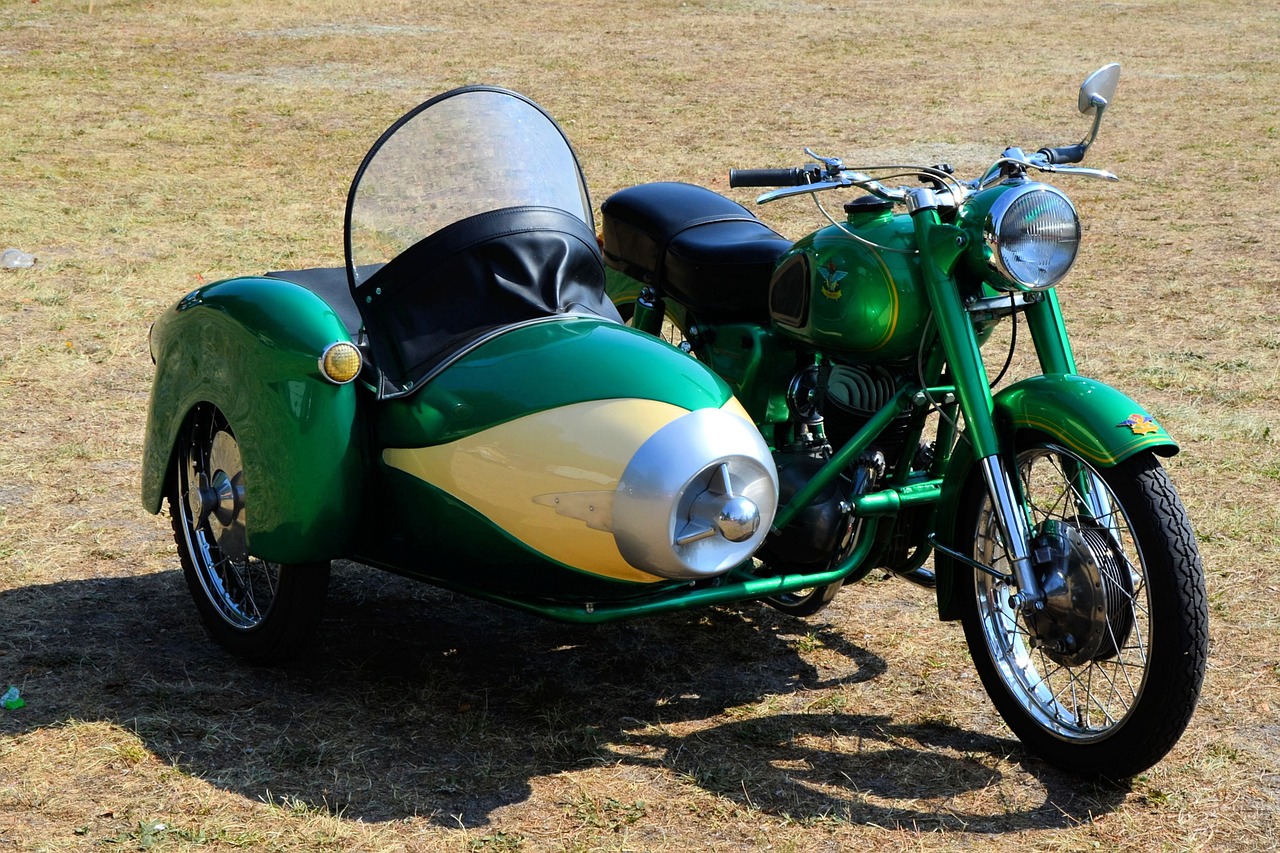 motorcycle sidecar old motorcycle free photo