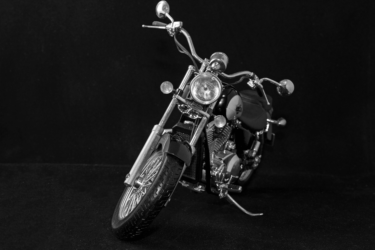 motorcycle chopper chrome free photo