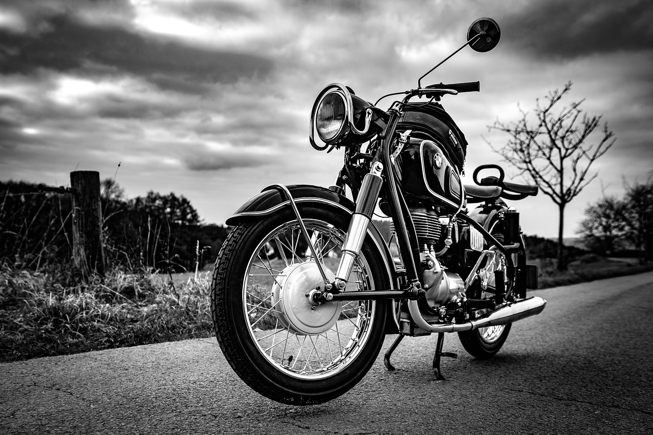 motorcycle bmw landscape free photo