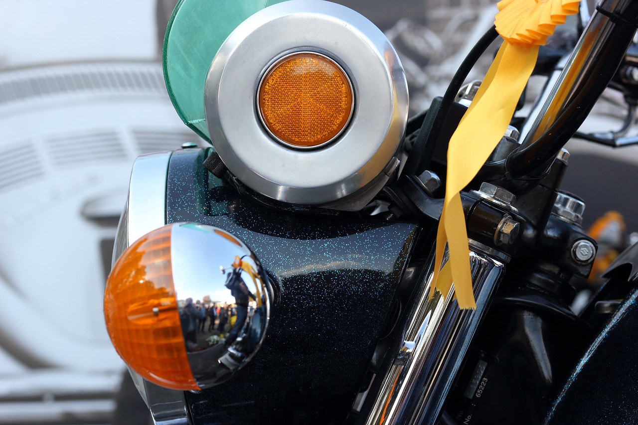 motorcycle headlight reflector free photo