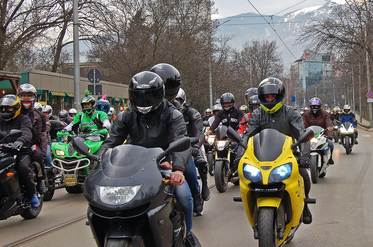 motorcycle rally spring free photo