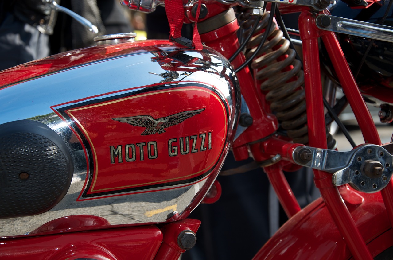 motorcycle  guzzi  vehicle free photo