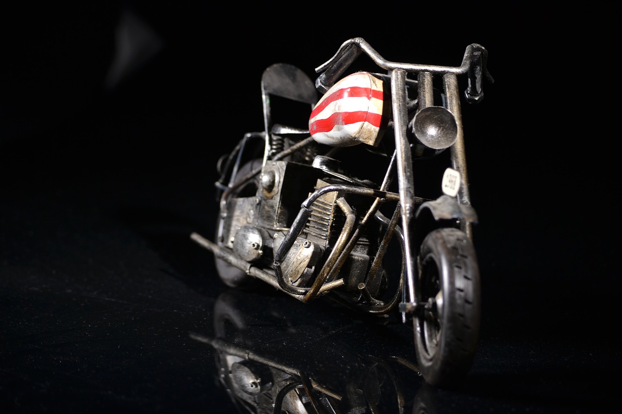 motorcycle  miniature  replica free photo
