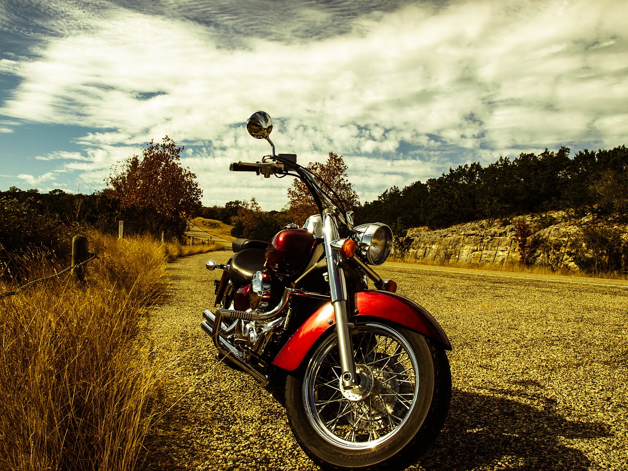 motorcycle road motorbike free photo