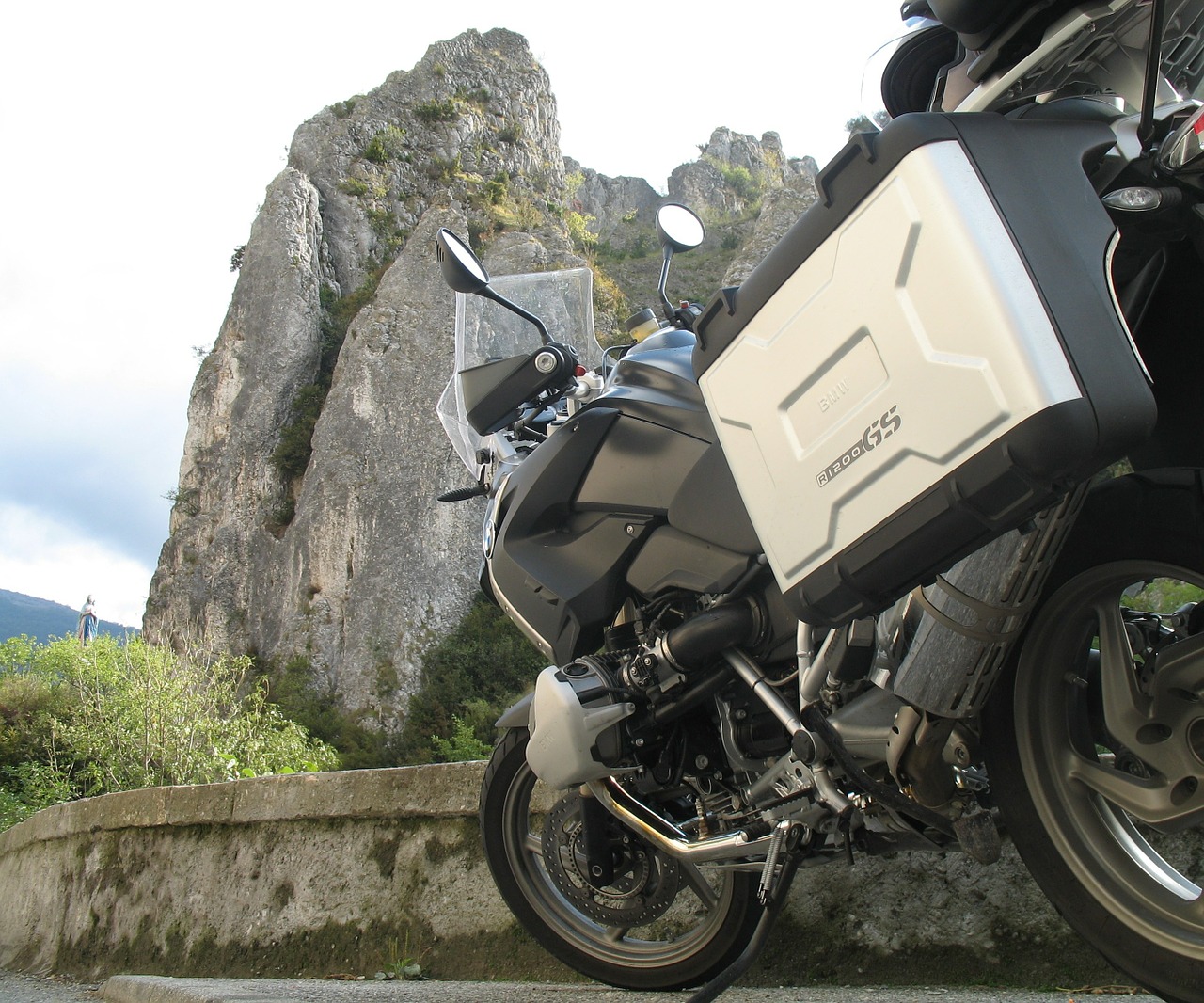 motorcycle bmw r1200gs free photo