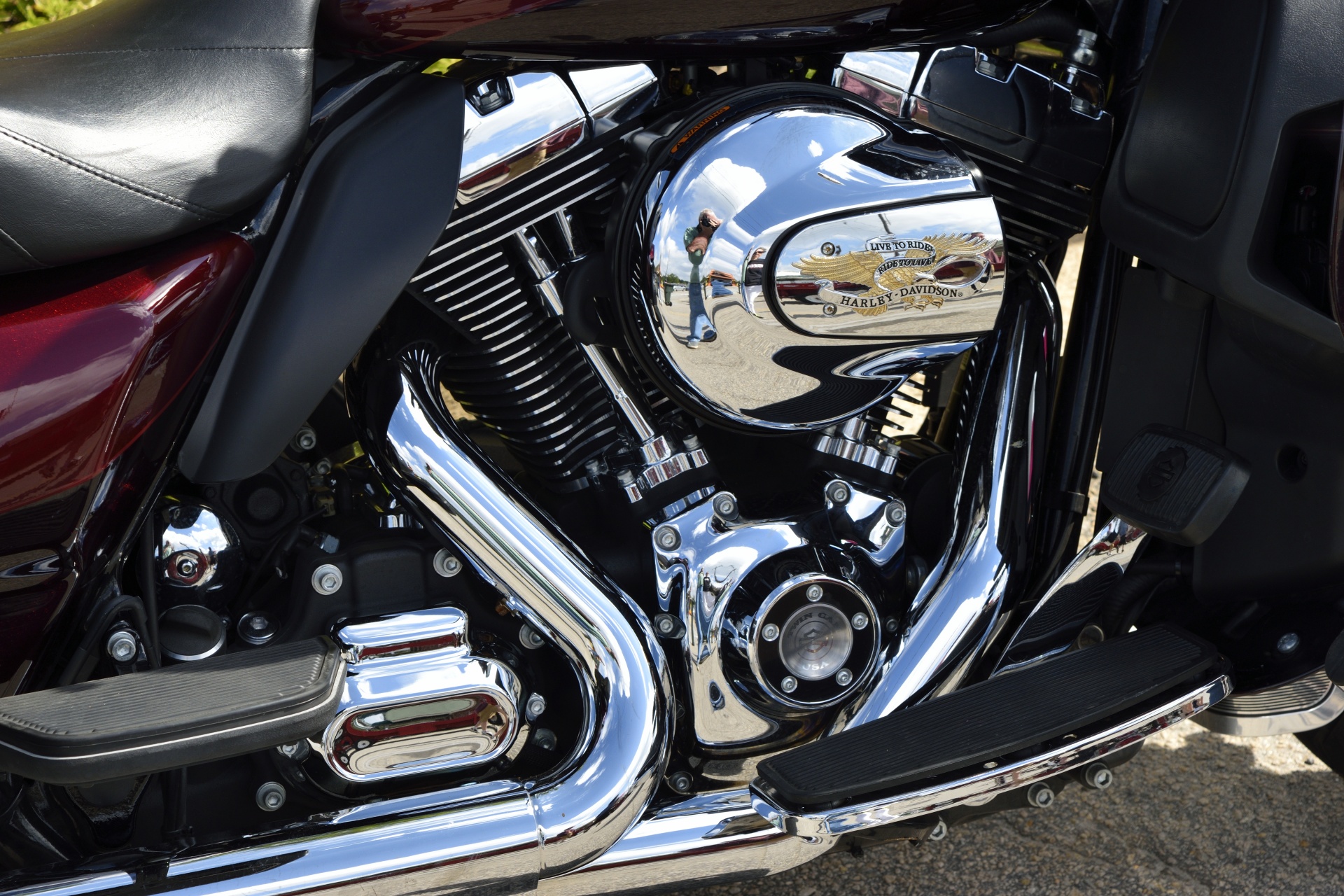 motorcycle engine chrome free photo