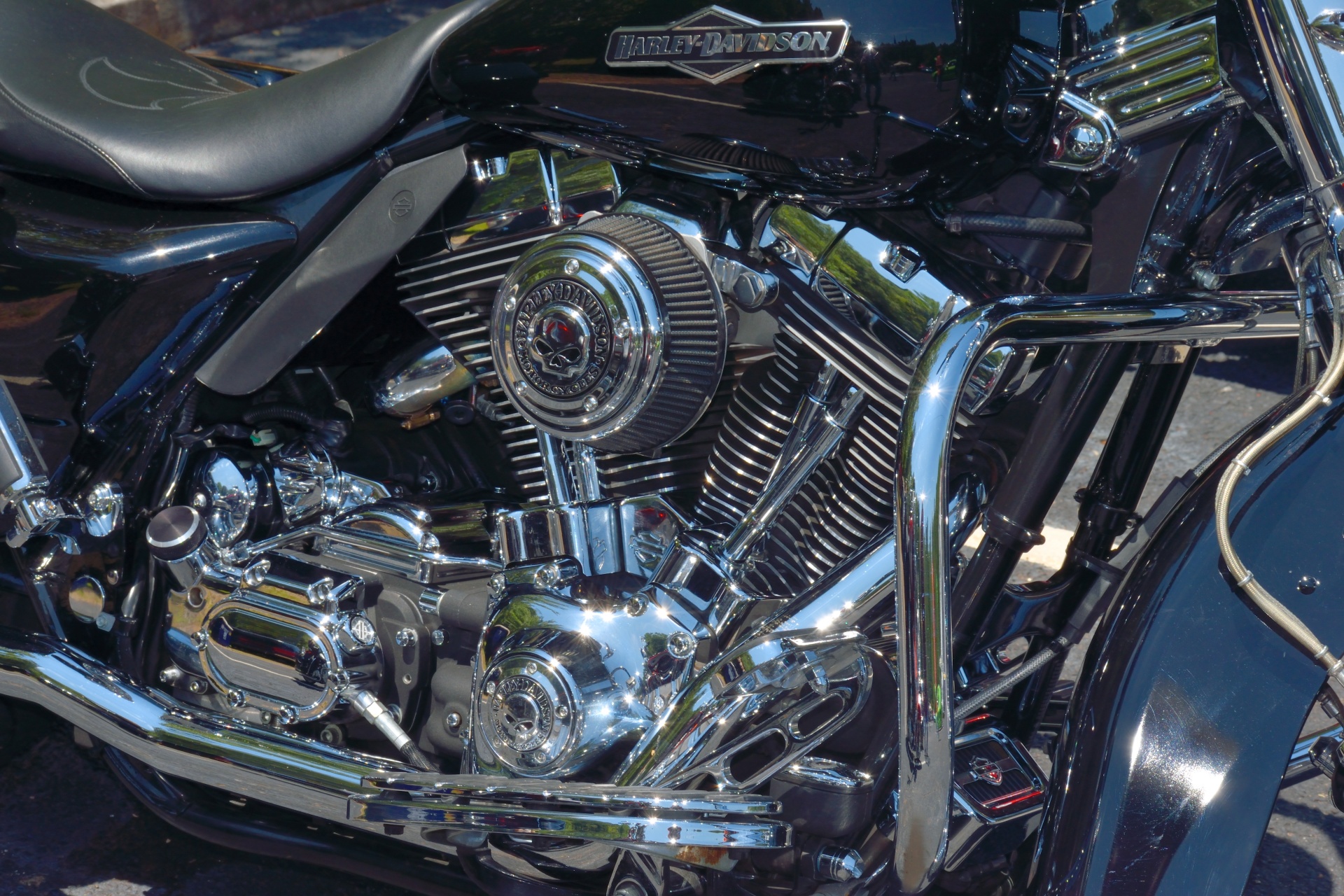 motorcycle engine chopper chrome free photo