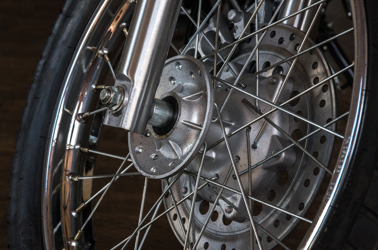 motorcycle rim spoke wheels wheel hub free photo