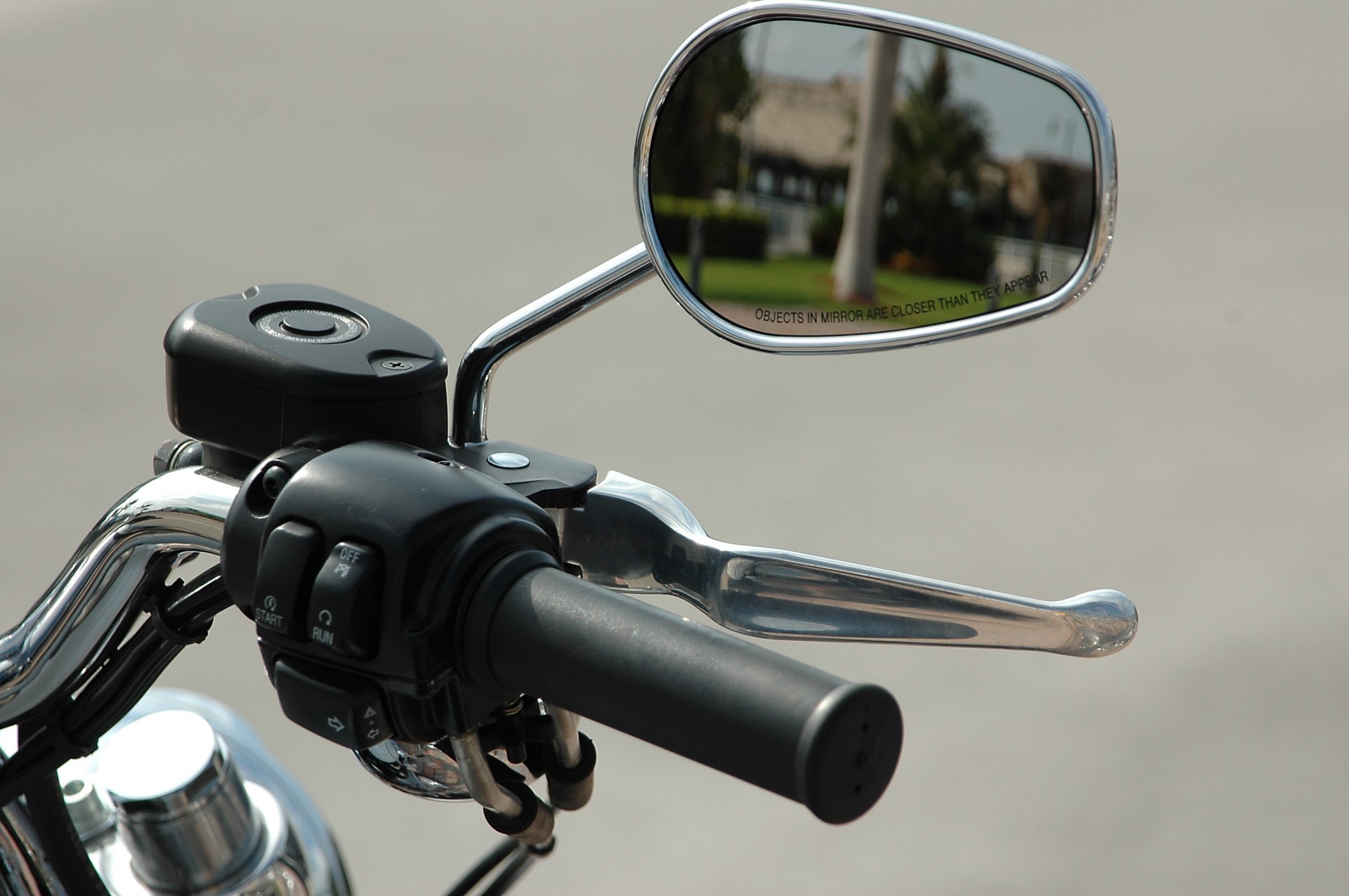 side view mirror motorcycle free photo