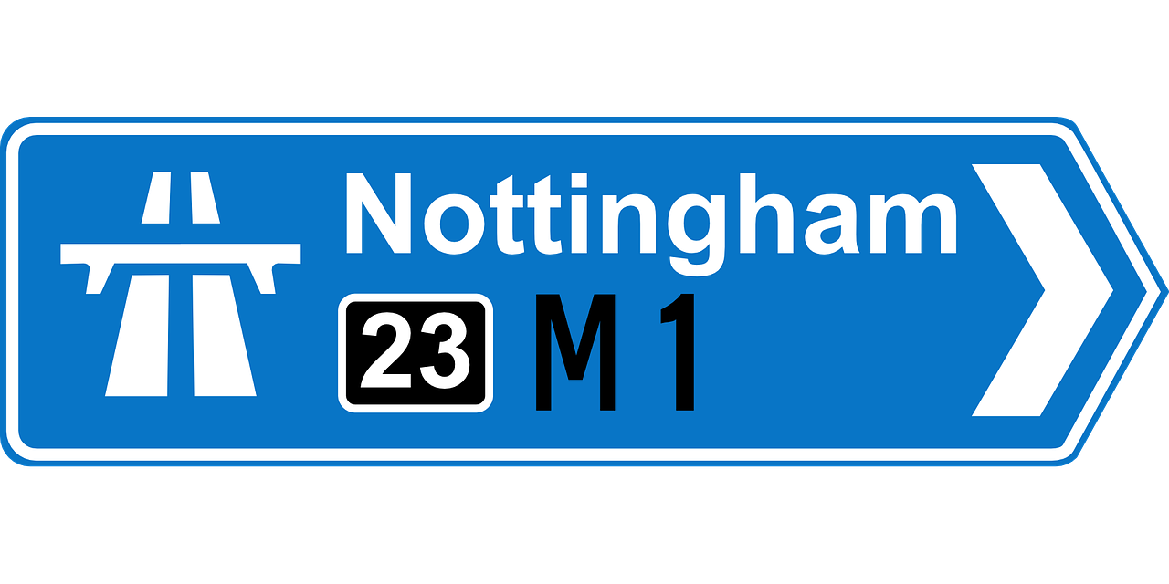 motorway signs road free photo