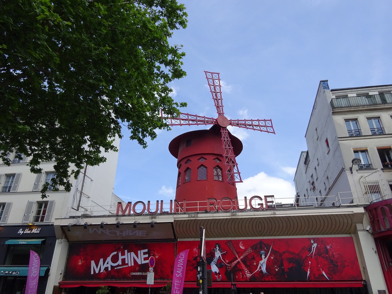 moulin rouge paris france free photo