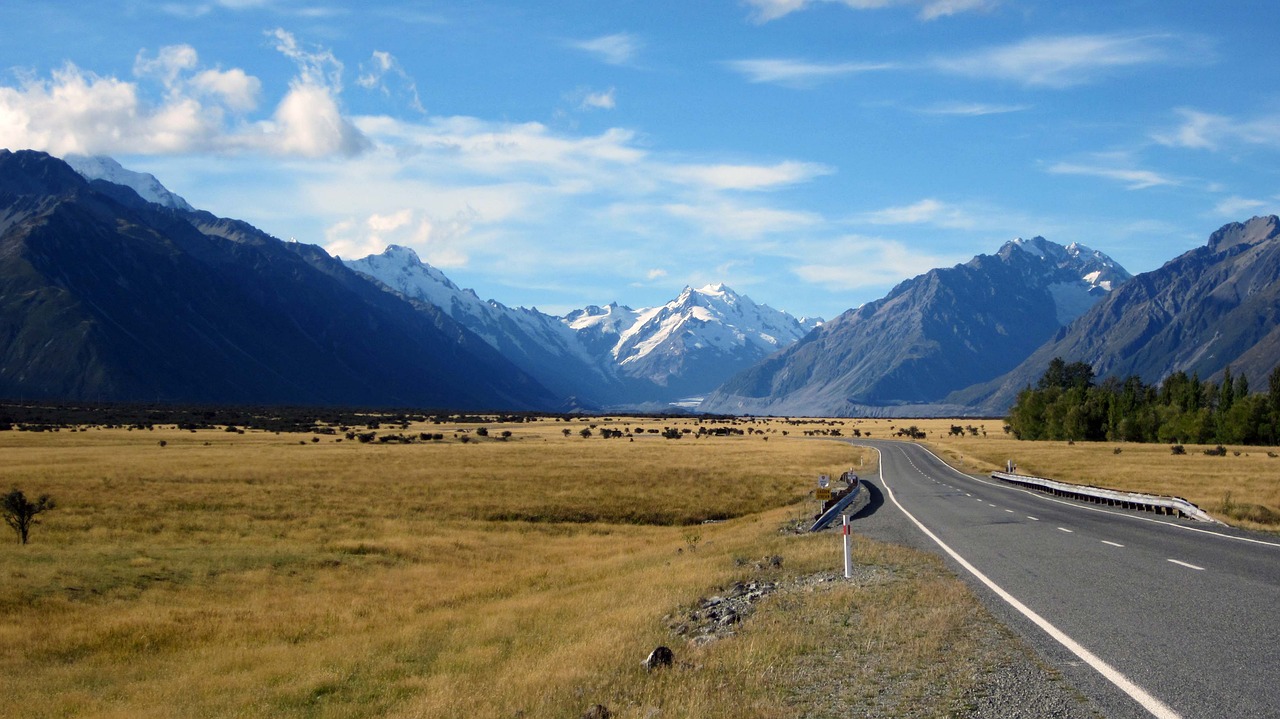 mount cook mountains southern free photo