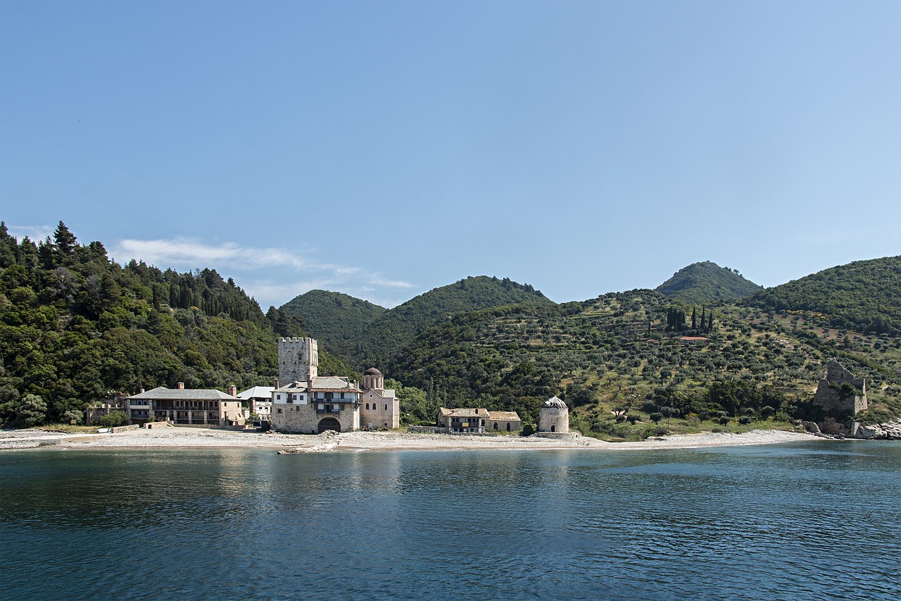 mount athos afss sveta gora free photo