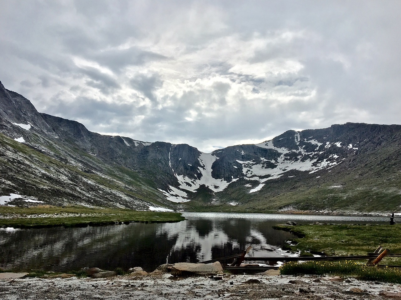 mount evans colorado mountain free photo