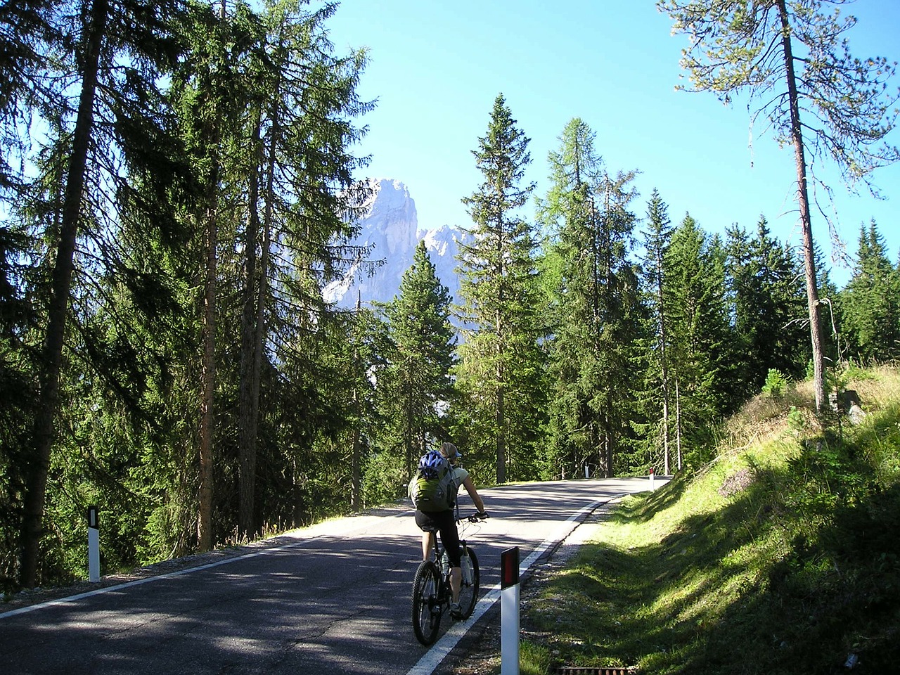 mount kofel würzjoch mountain bike free photo