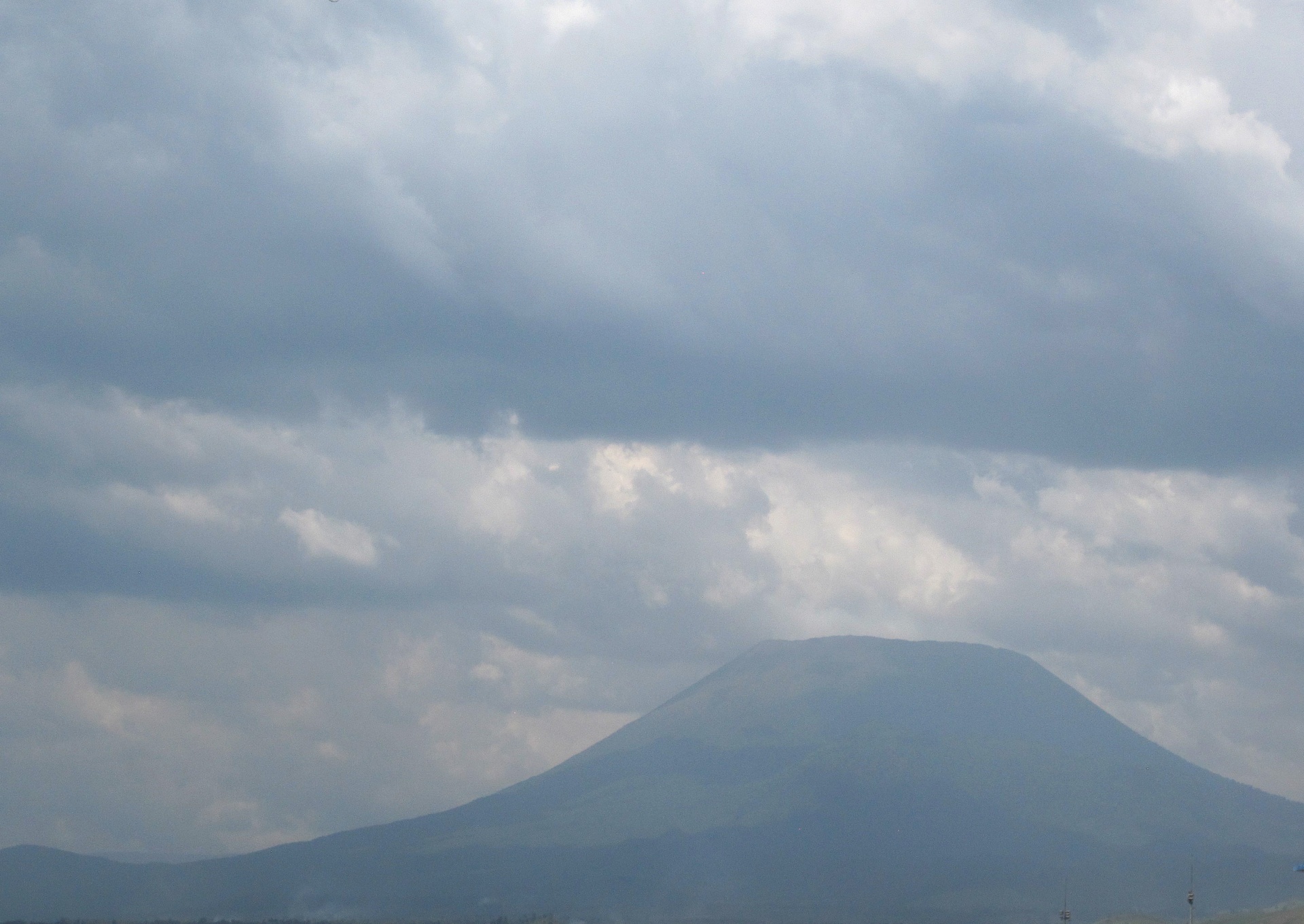 mountain cone volcanic free photo