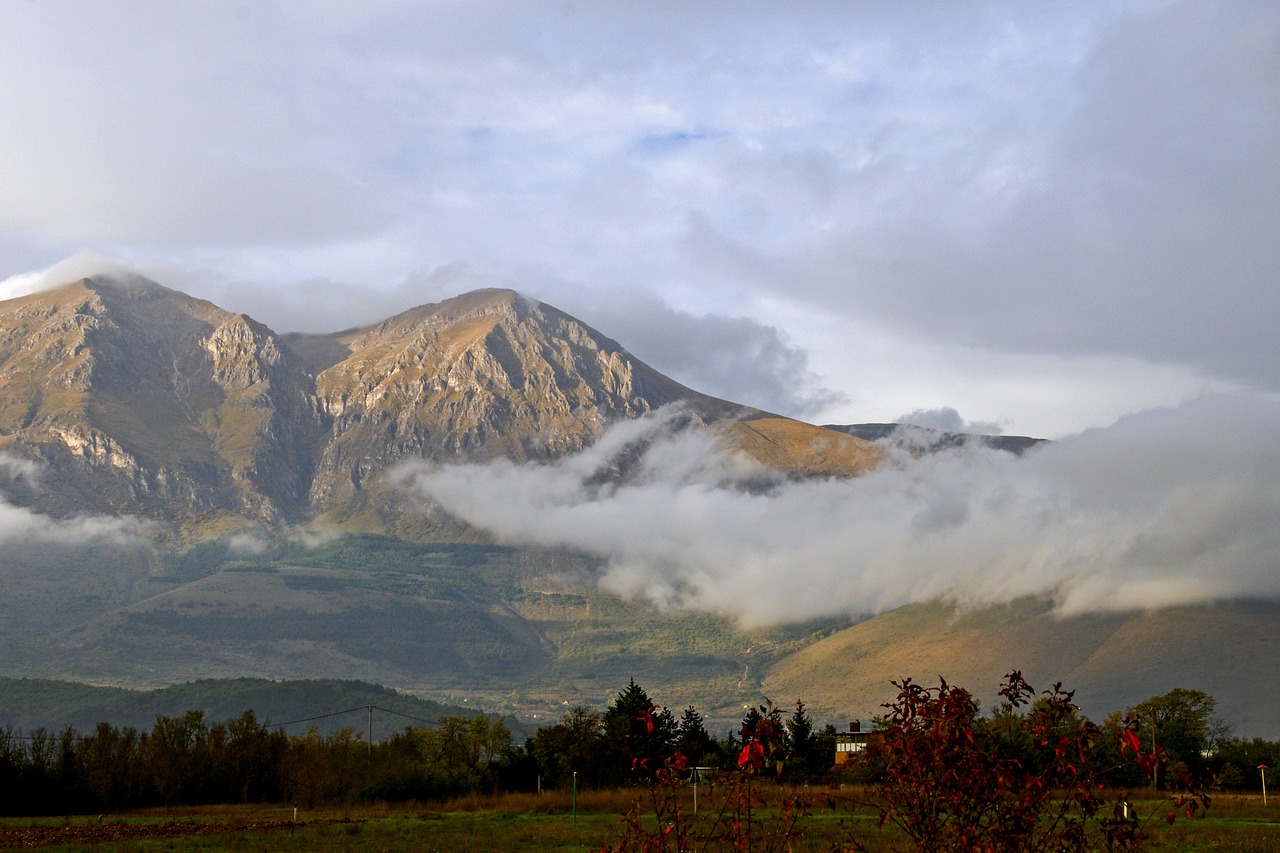 mount velino abruzzo avezzano free photo