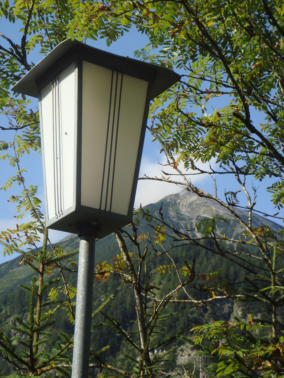 mountain lantern landscape free photo