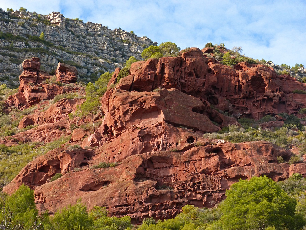 mountain rock red rocks free photo