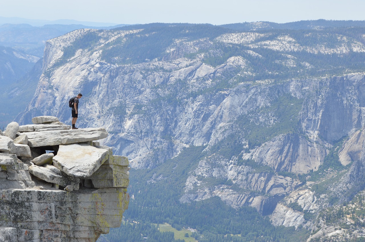 mountain canyon landscape free photo