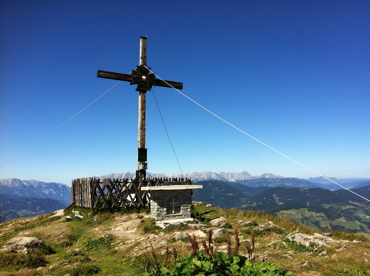 mountain summit cross sunday kogel free photo