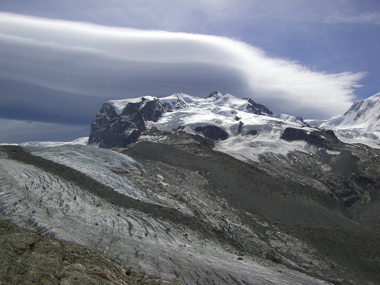 mountain monterosa switzerland free photo