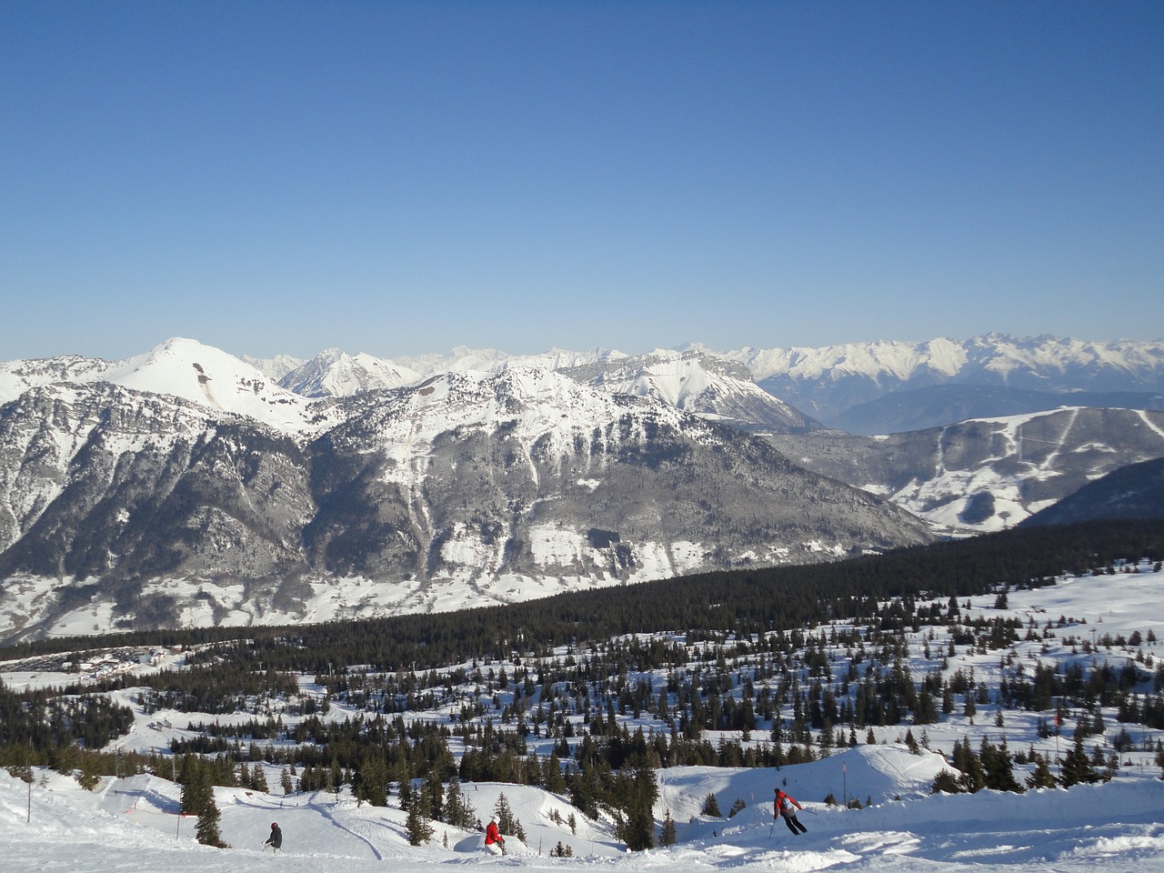 mountain landscape valée free photo