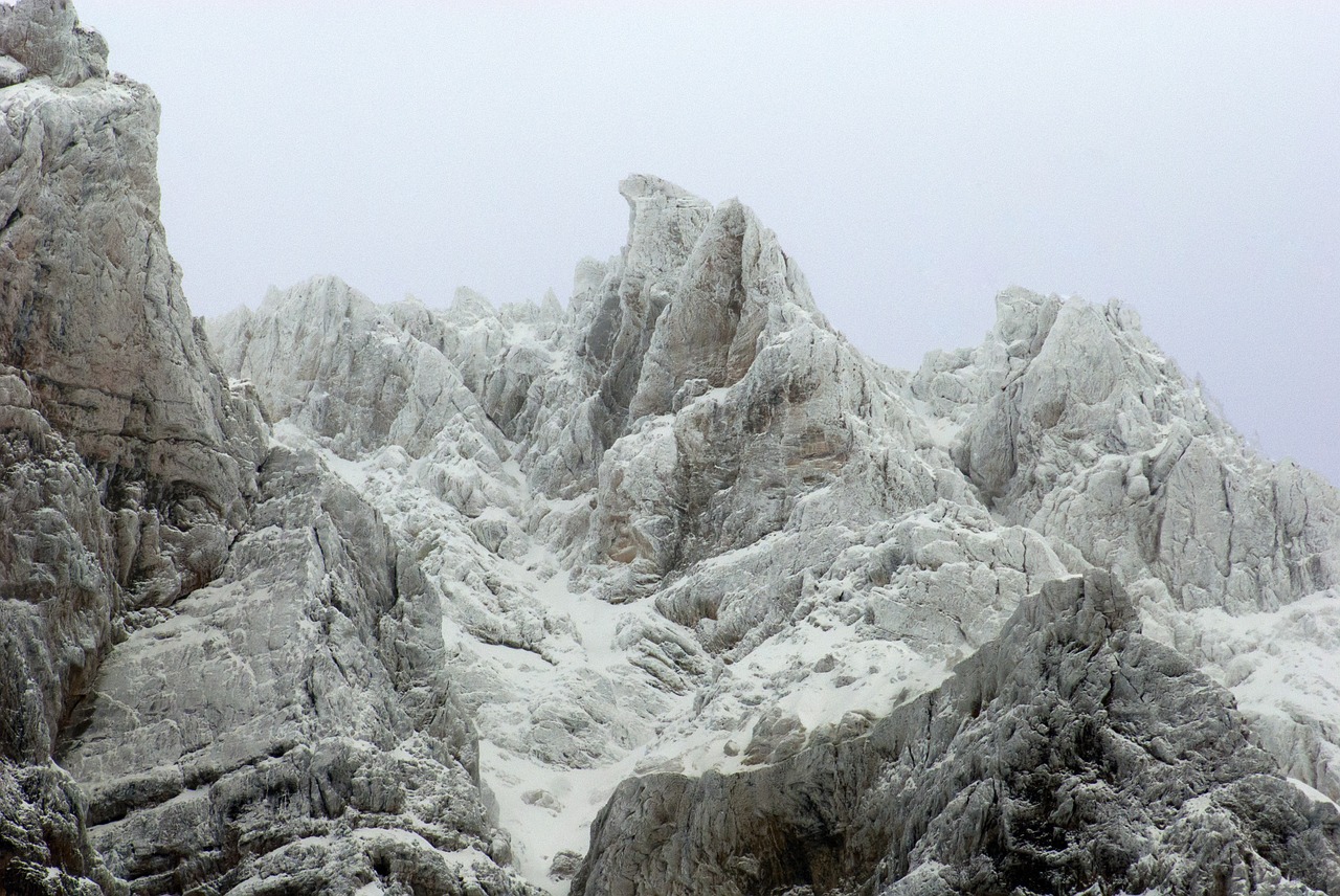 mountain winter snow free photo