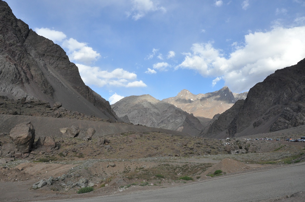 mountain chile landscape free photo