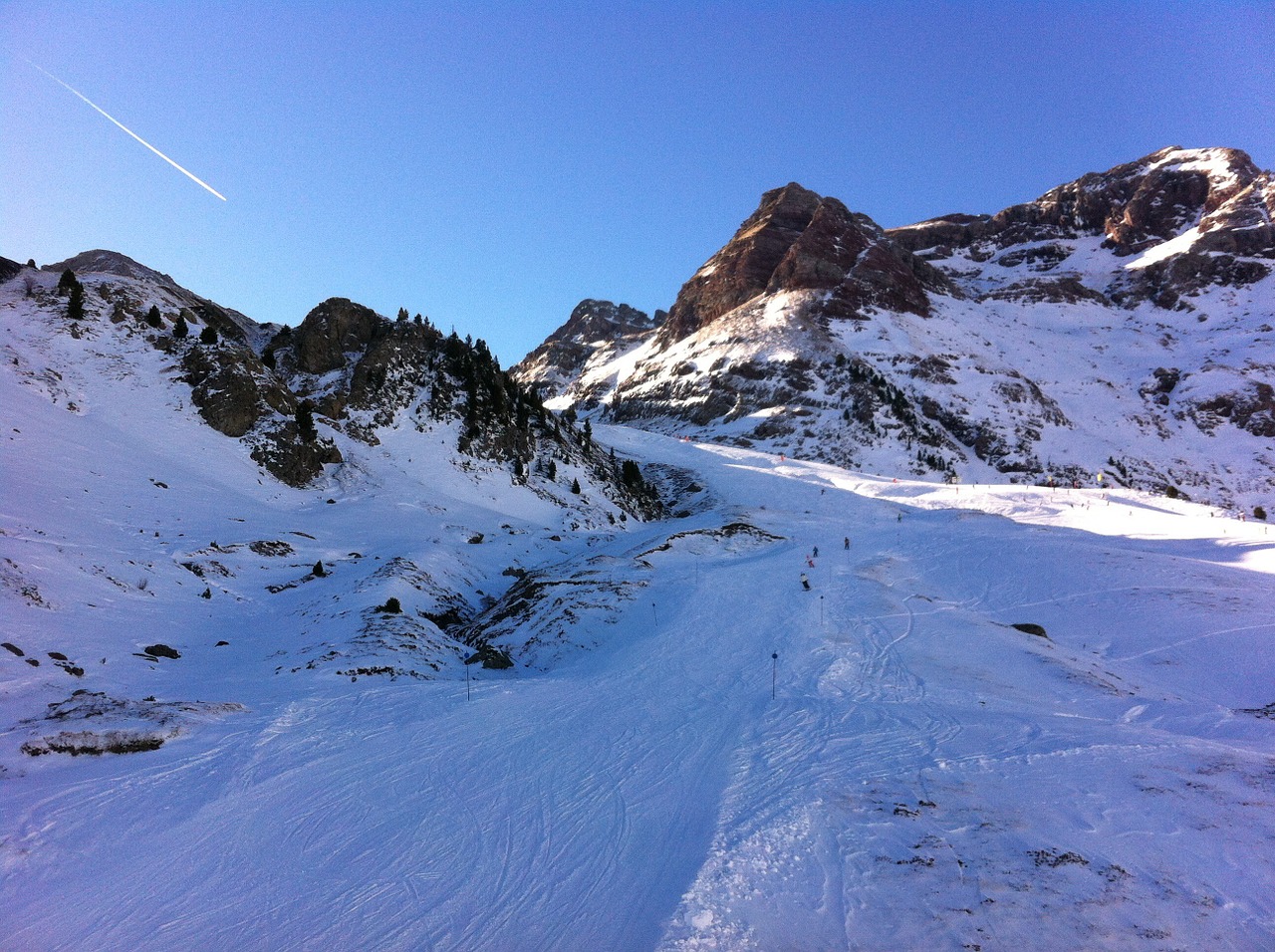 mountain ski landscape free photo