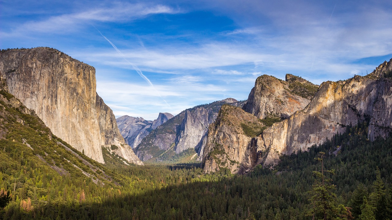 mountain blue sky free photo