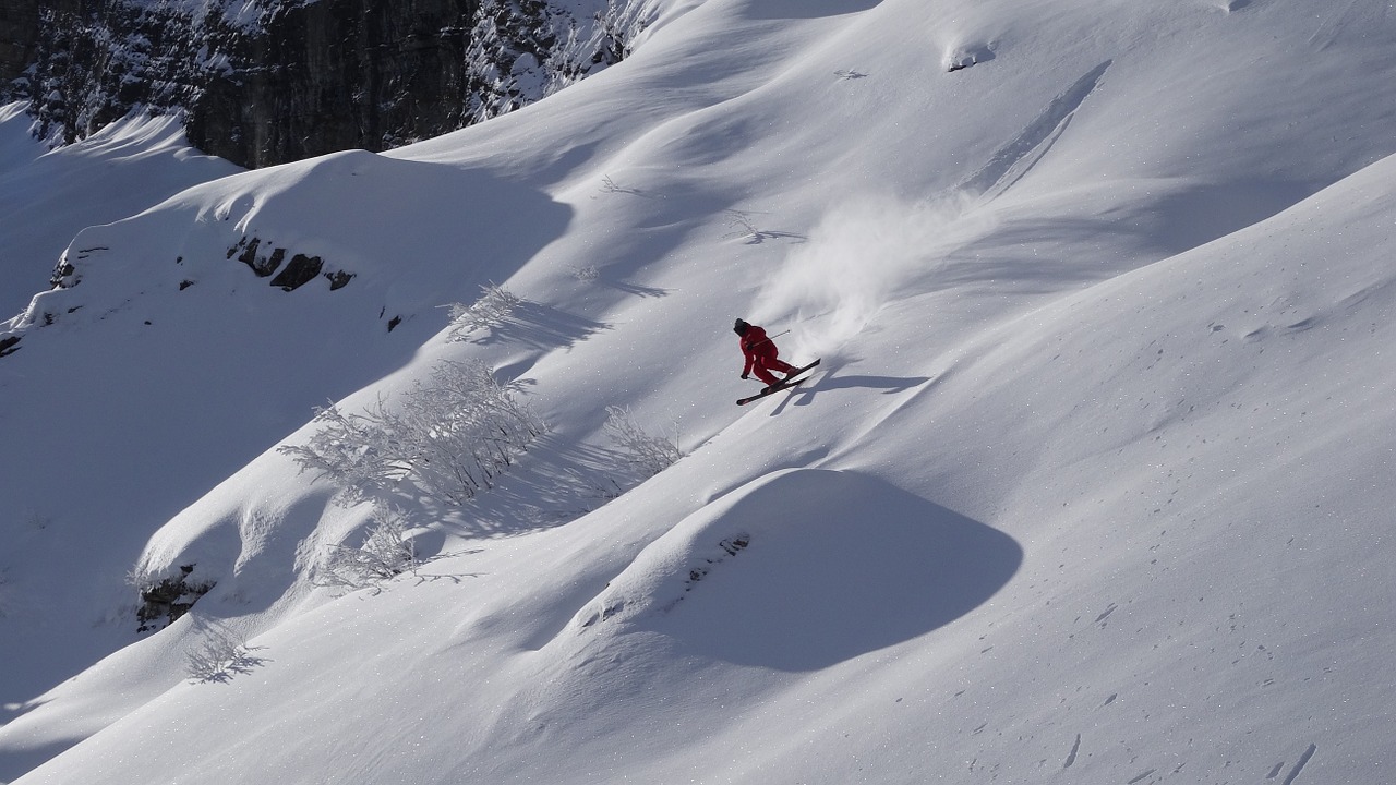 mountain alps winter free photo