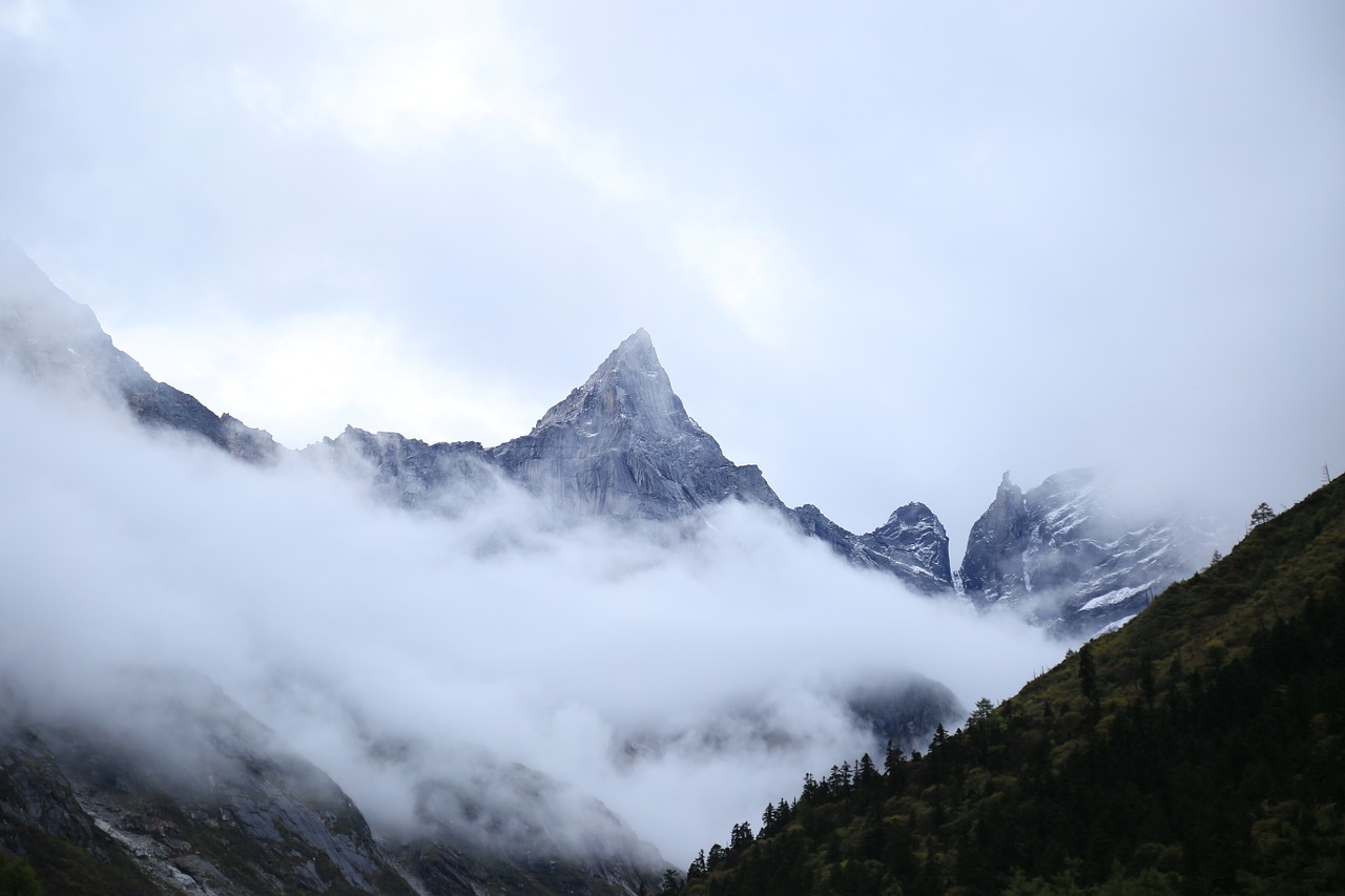 mountain qinghai views free photo