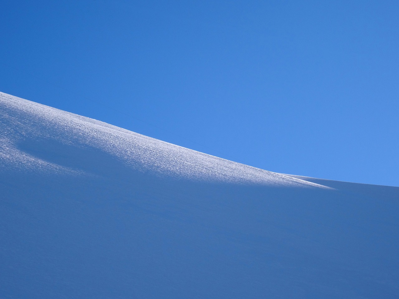 mountain snow snowy free photo