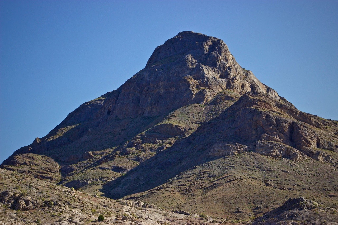 mountain desert sky free photo