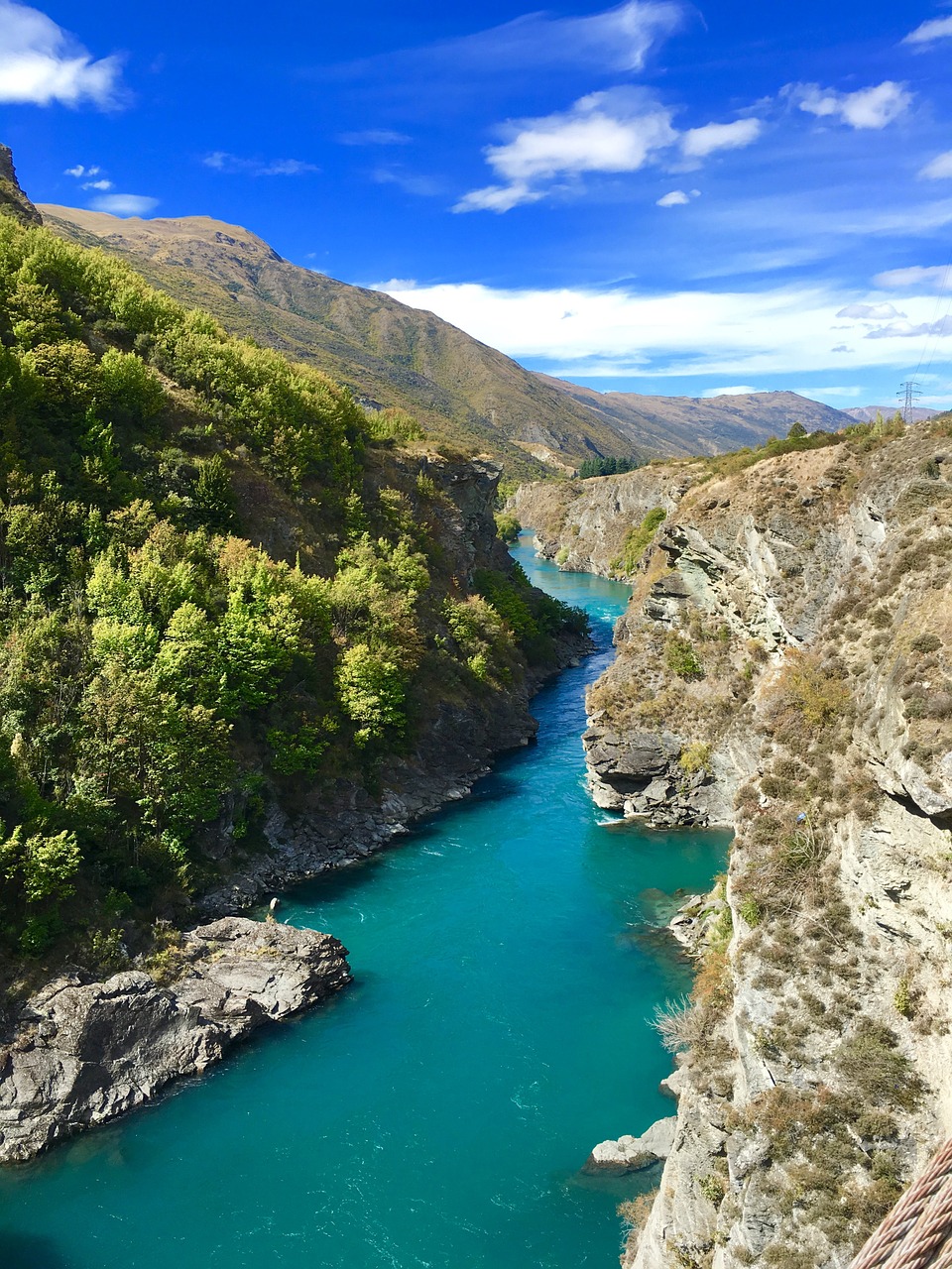 mountain river landscape free photo