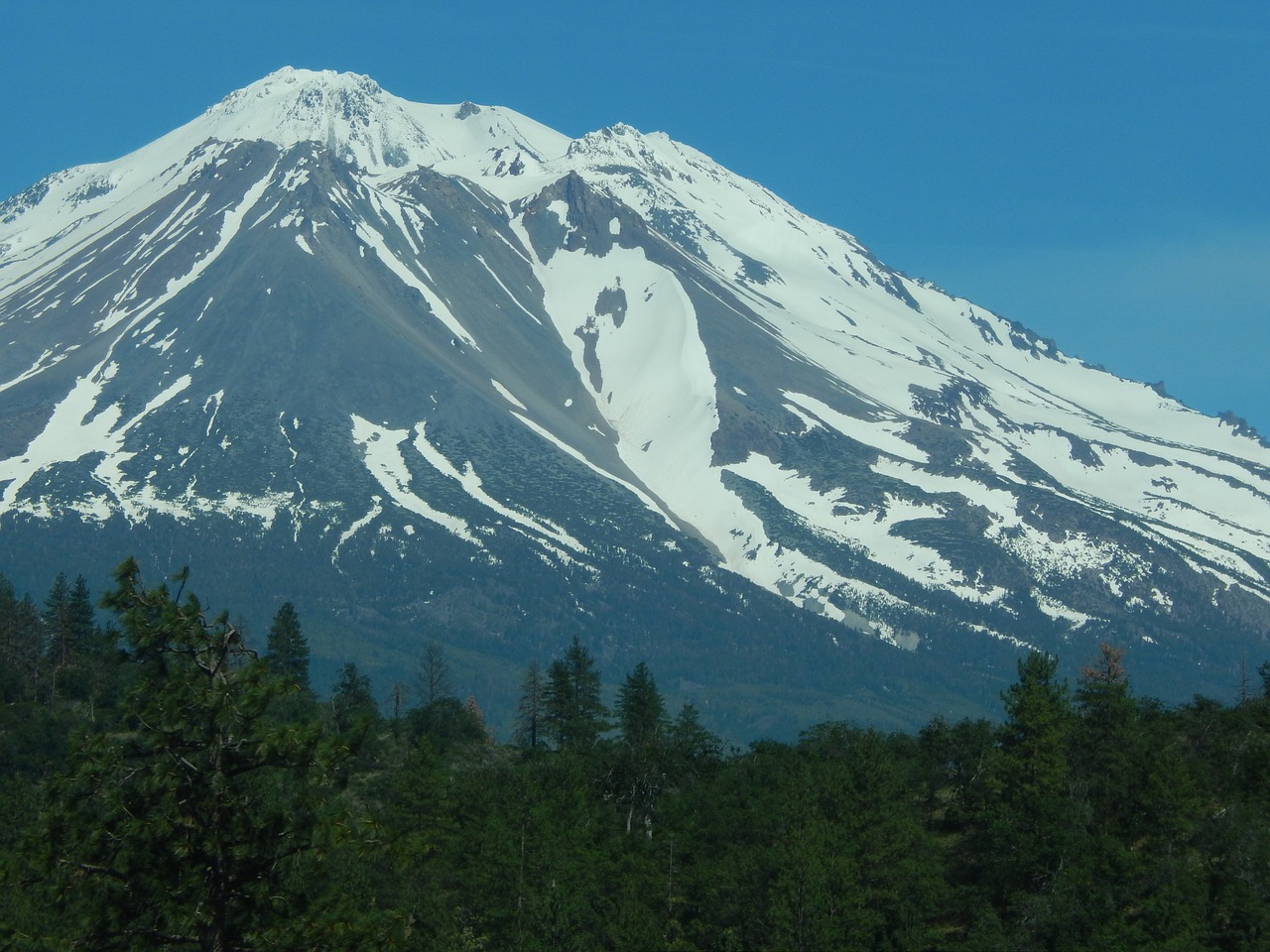 mountain range landscape free photo