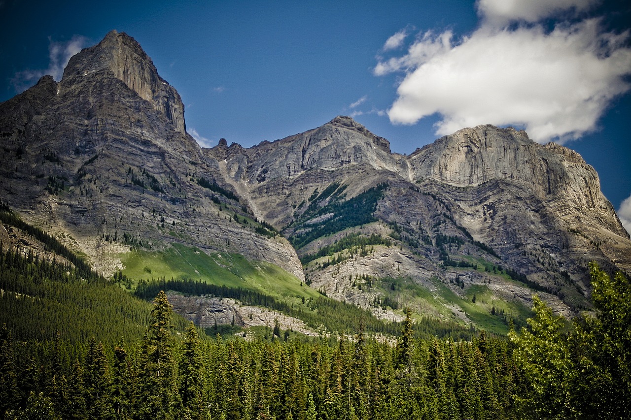 mountain peak landscape free photo