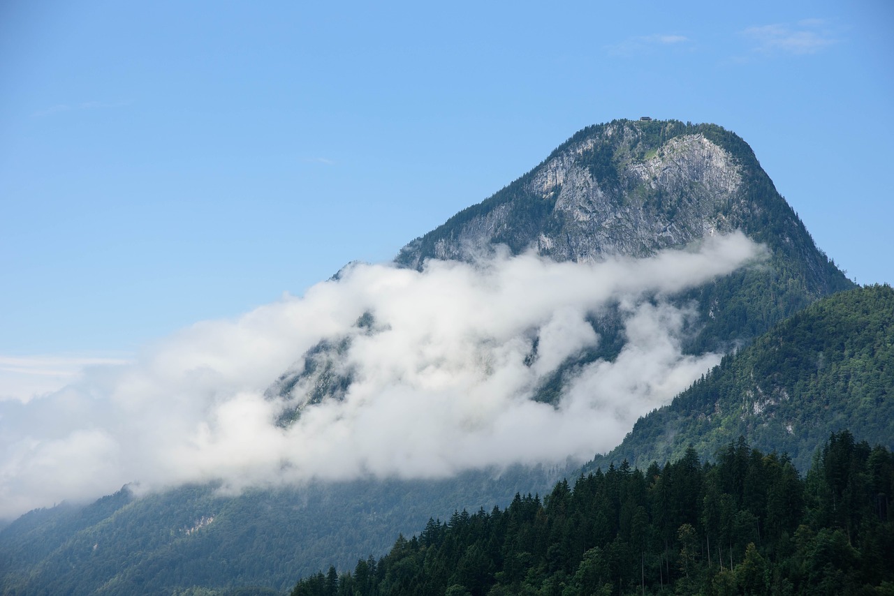 tyrol mountain clouds free photo