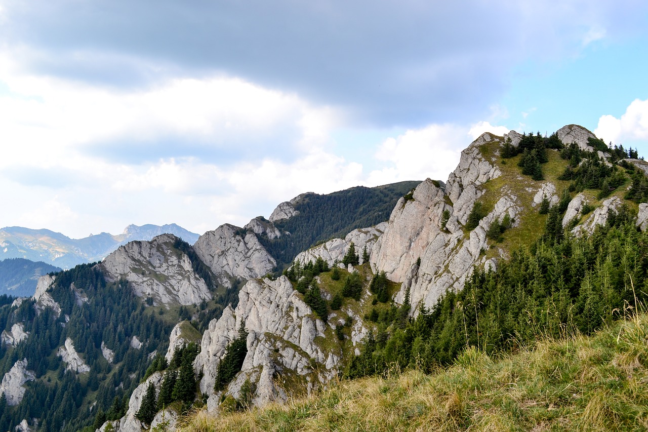 mountain rocks sky free photo