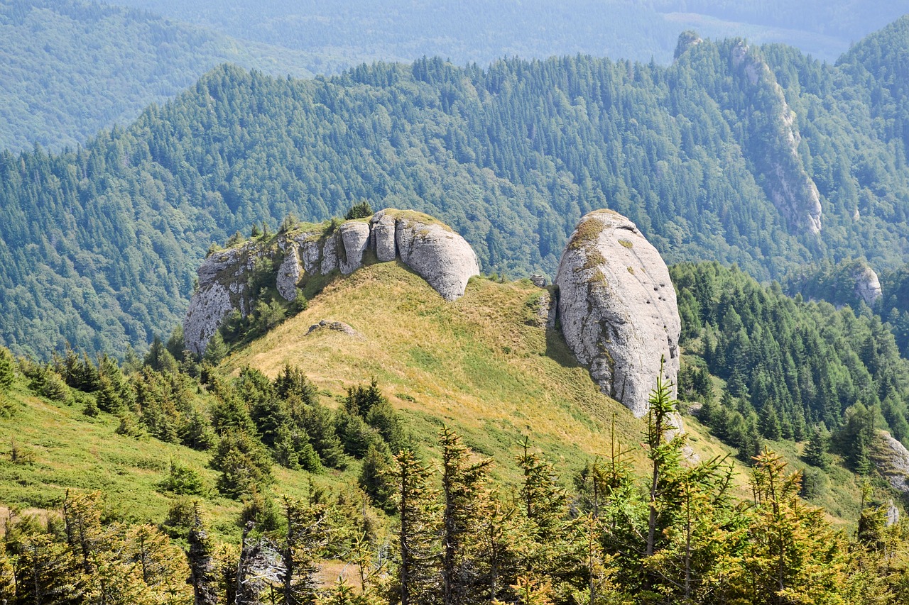 mountain rocks sky free photo